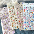 3D Cartoon Toy Stickers