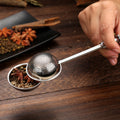 Stainless Steel Spring-operated Handle for Sugar Flour and Spices