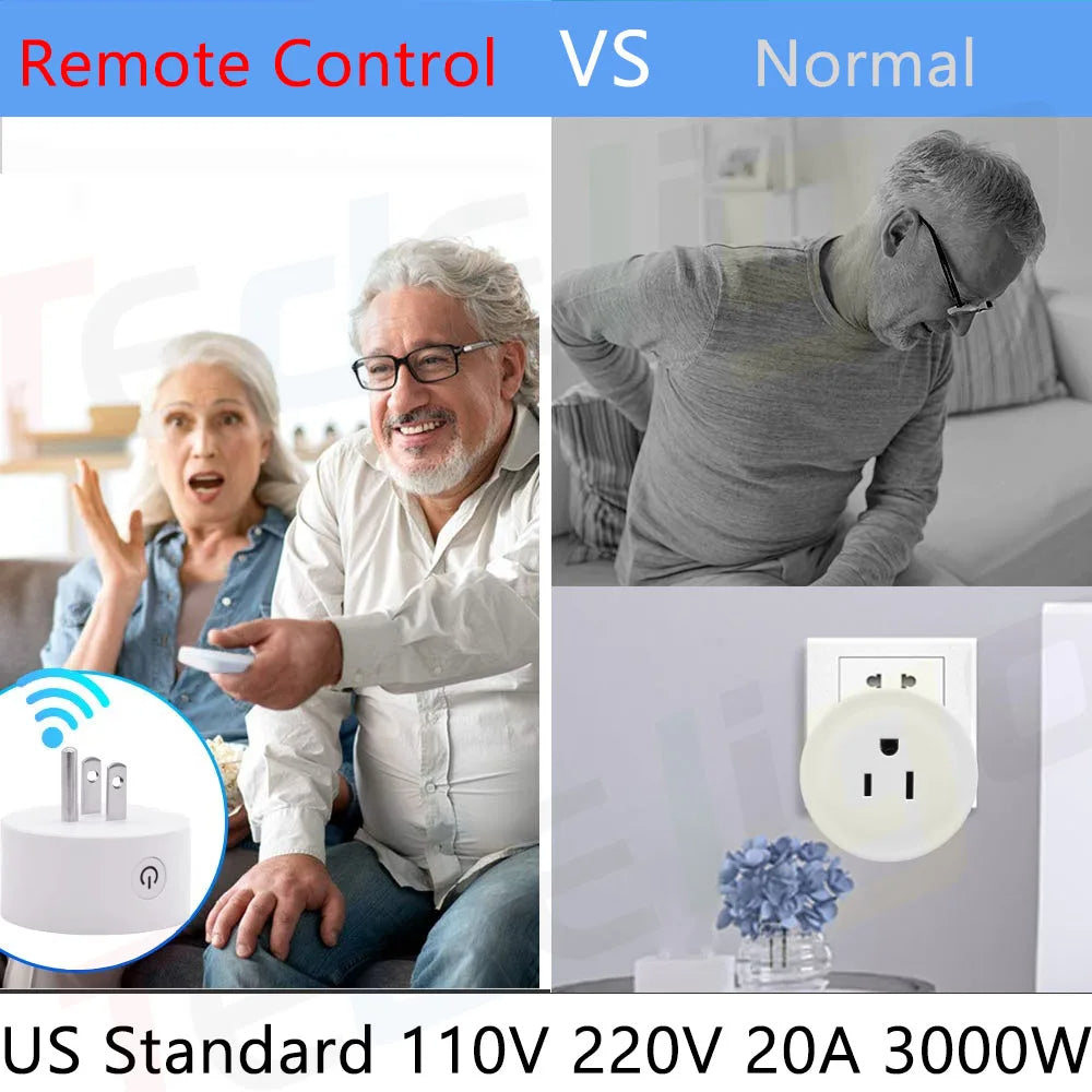 Wireless Remote Control Plug Socket Switch