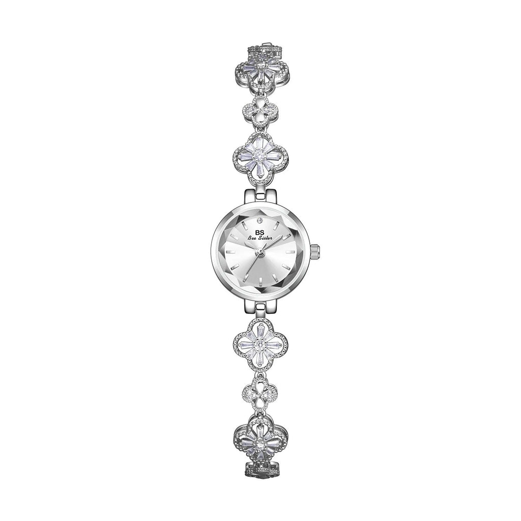 Women Luxury Diamond Shape Wristwatch