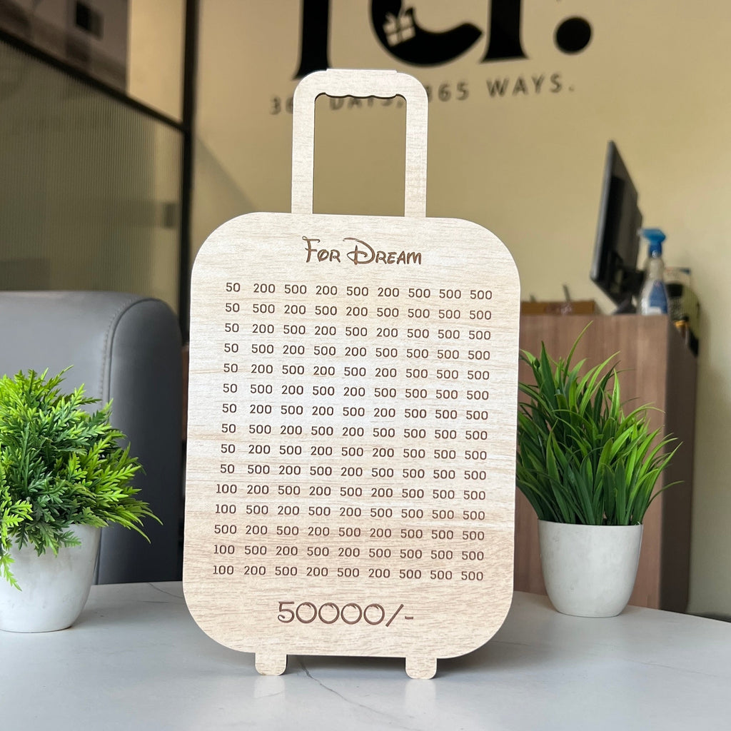 Suitcase Piggy Bank