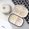 Portable Medicine Pill Organizer Box