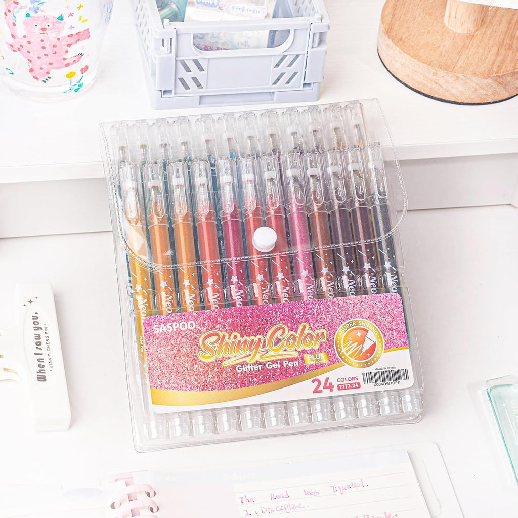 Sparkle Glow Coloring Pens