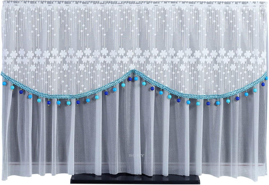Embroidered lace Television dust cover Soft Fabric
