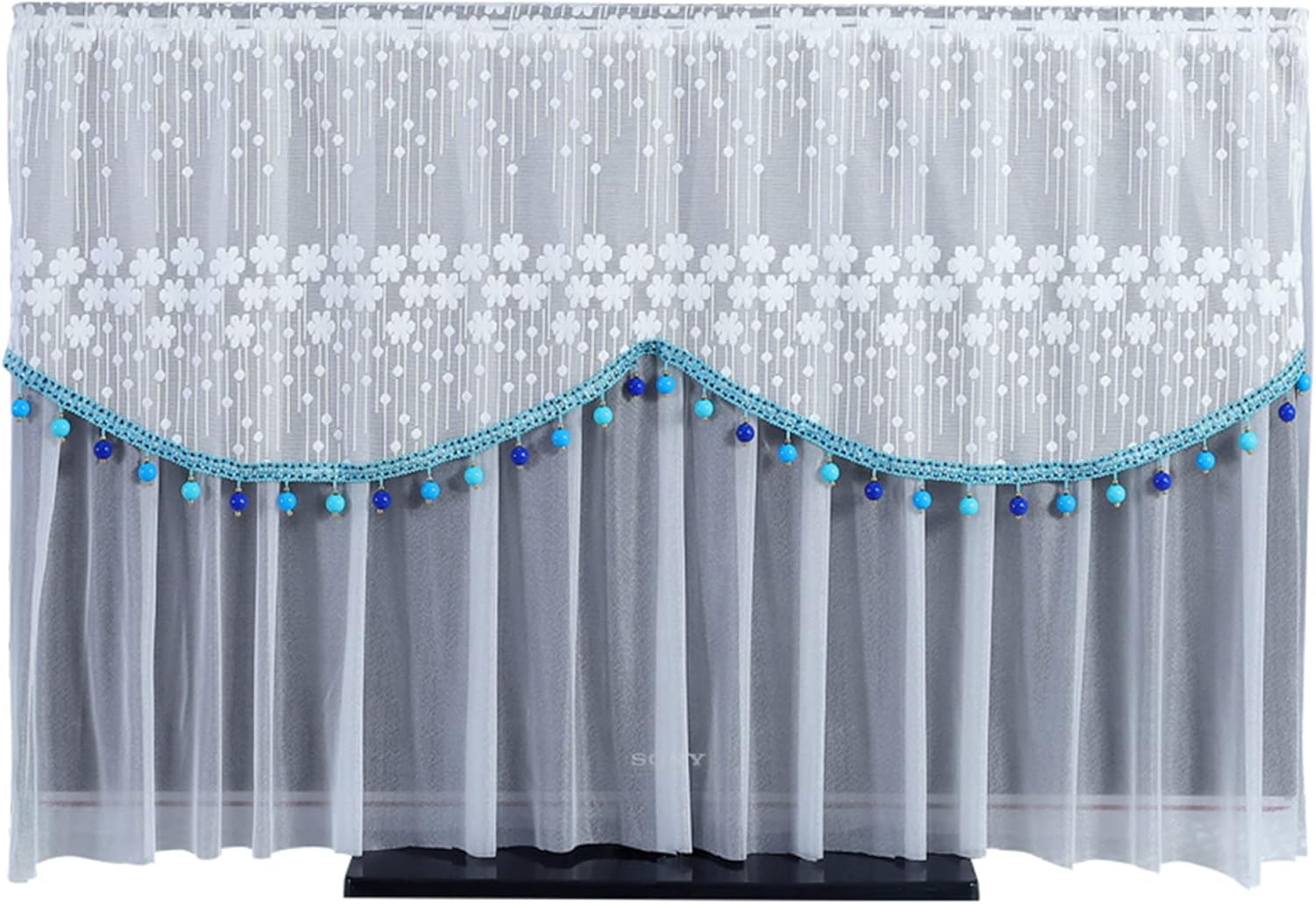 Embroidered lace Television dust cover Soft Fabric