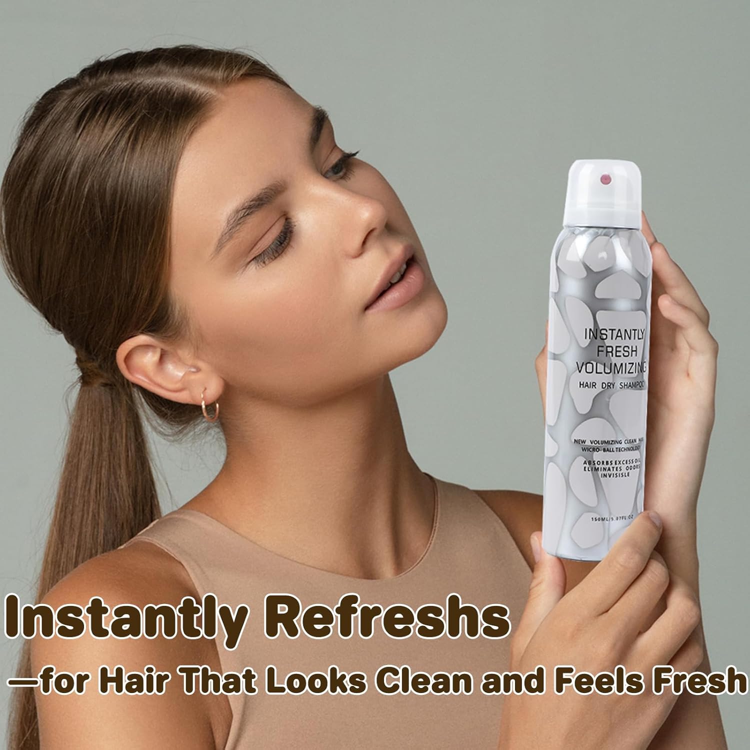 Dry shampoo for instantly fresh hair
