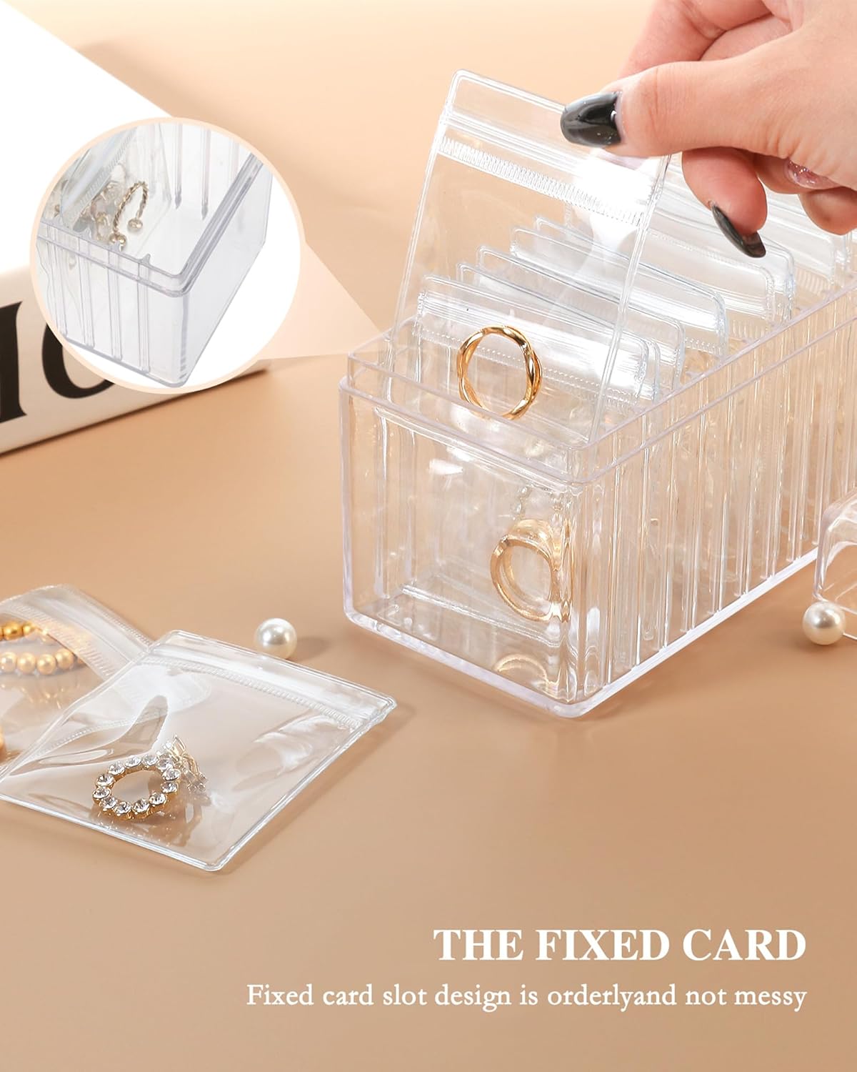 Acrylic Jewelry Box Organizer