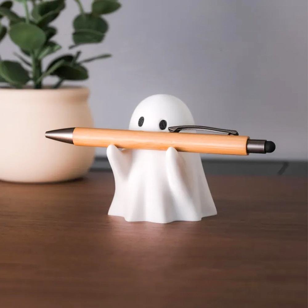 Cute Ghosty Pen Holder Decoration