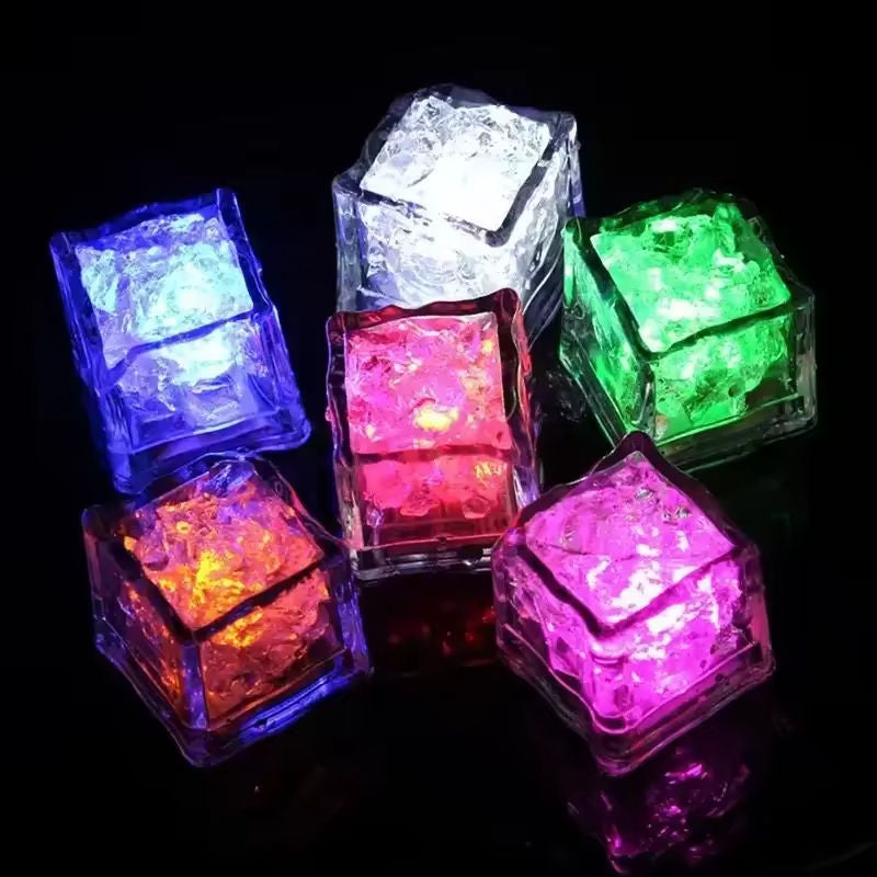 Silicone LED Glow Ice Cubes