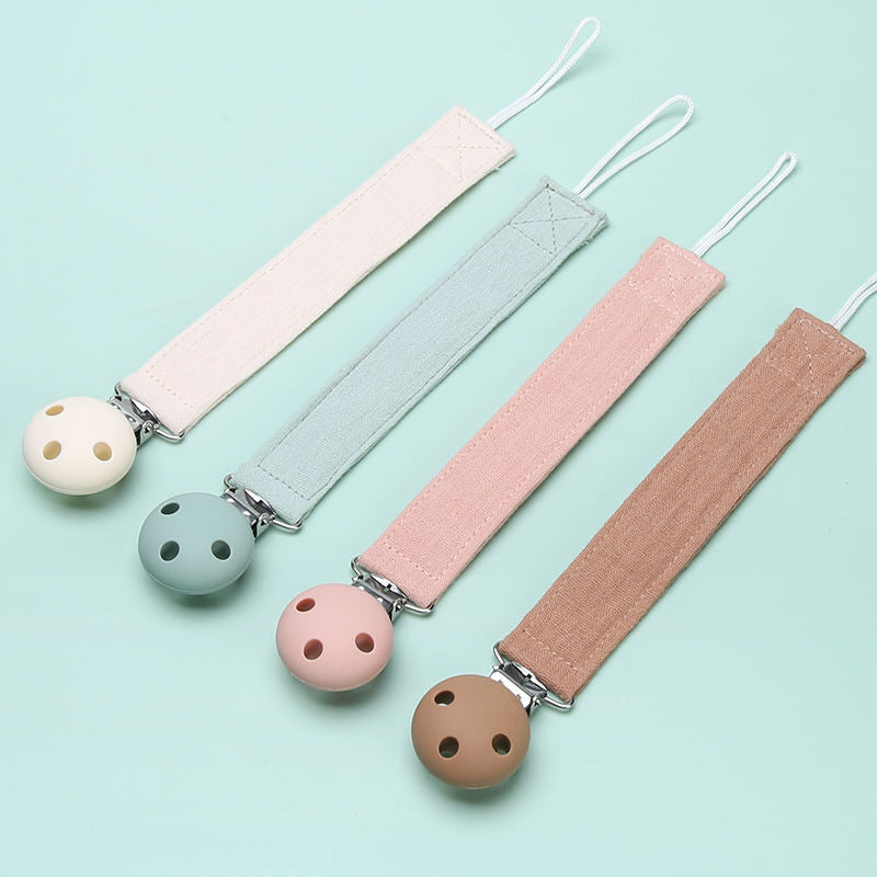 Baby Pacifier Holder Silicone Clip