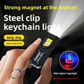 USB Rechargeable Keychain LED Flashlight