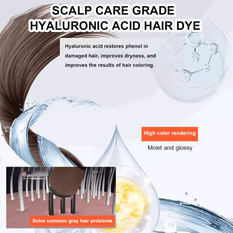 New 2 in 1 Comb Hair Dye