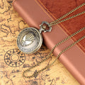 3D Spider Human Necklace Chain Clock