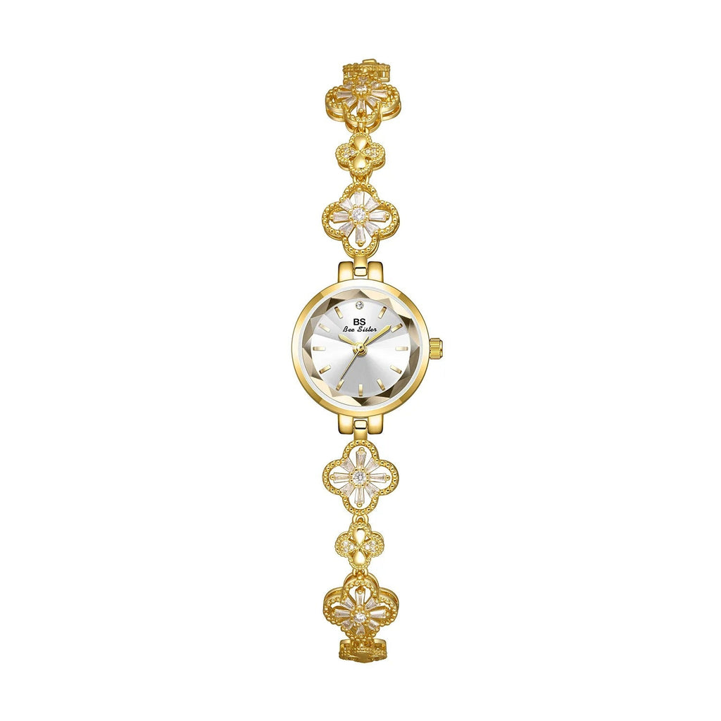 Women Luxury Diamond Shape Wristwatch