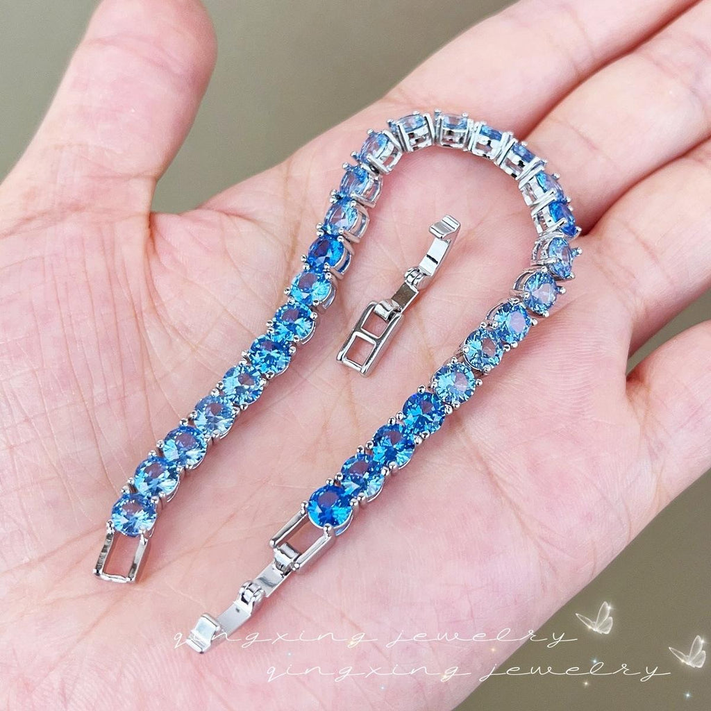 Royal Blue Crystal Bracelet