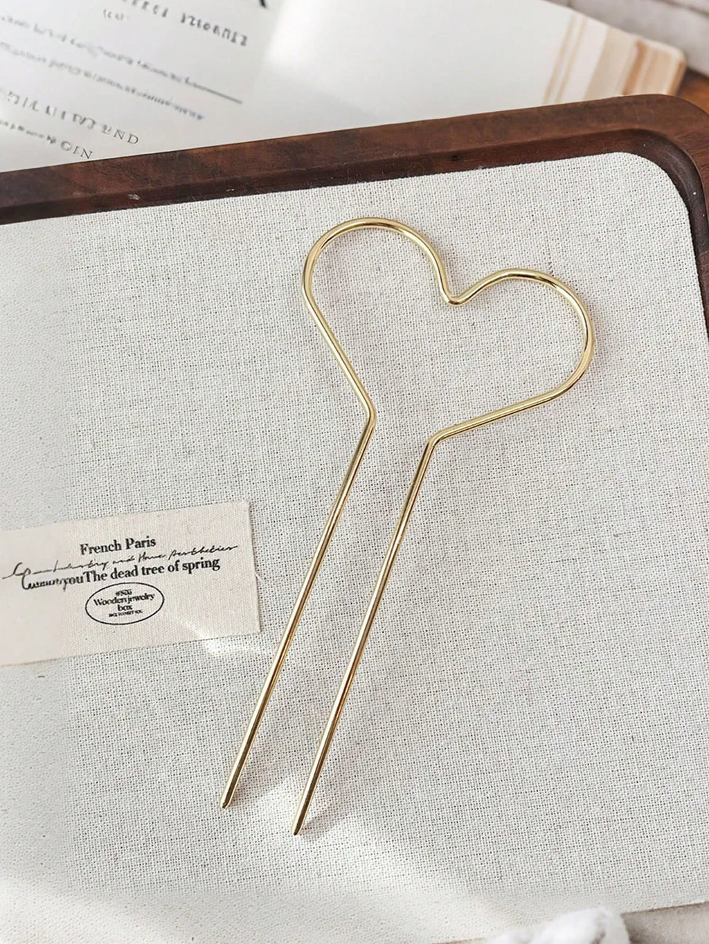 Minimalist Star & Heart Metal Hair Clips